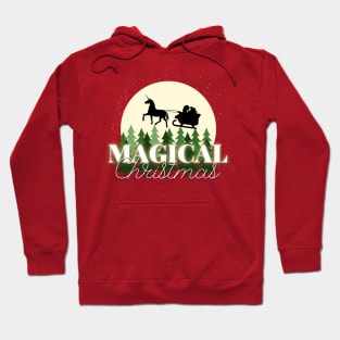 Magical Christas With Unicorns Hoodie